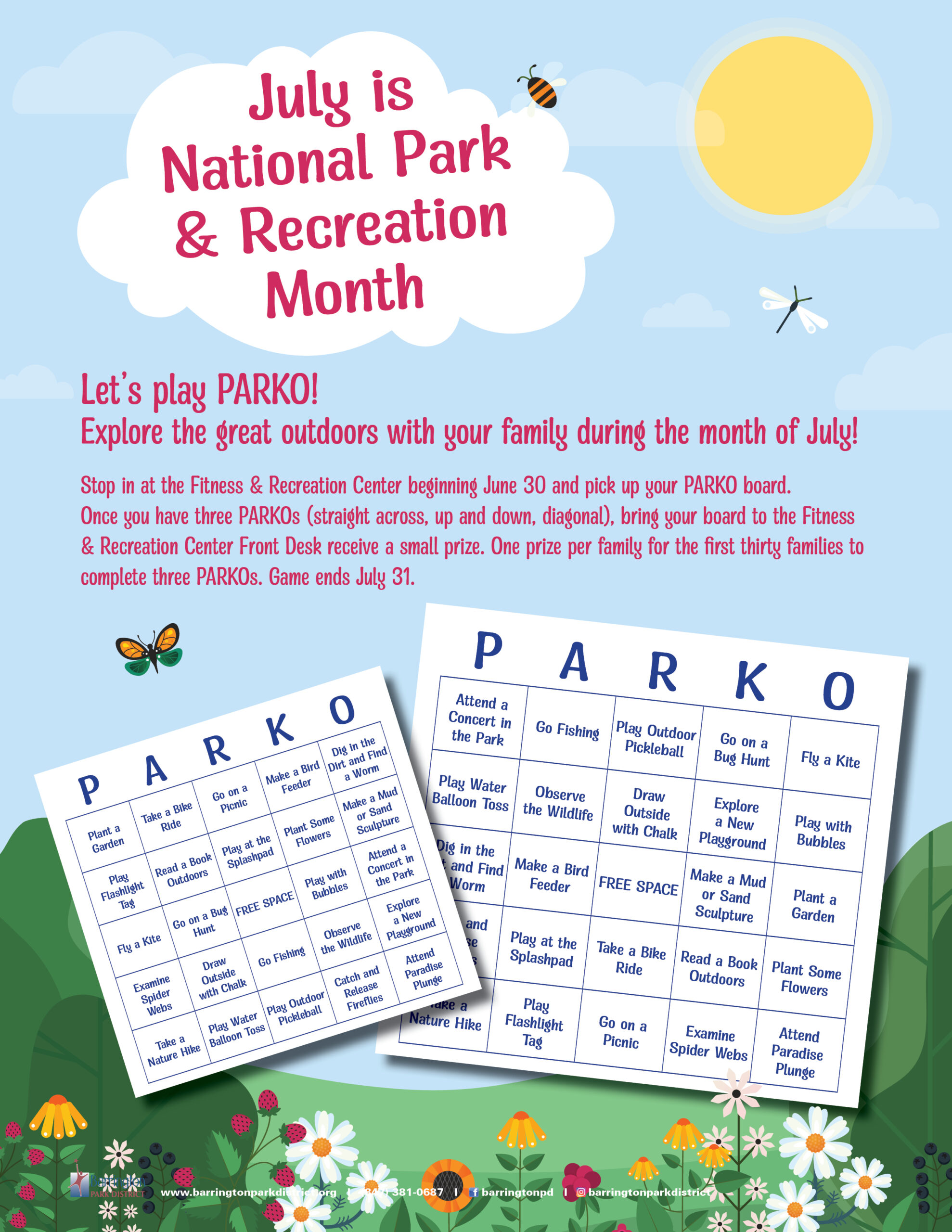 Contests - Barrington Park District 