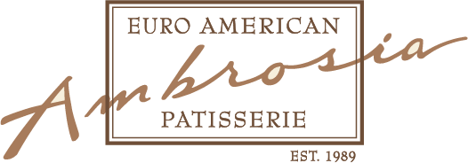Ambrosia Euro American Patisserie logo